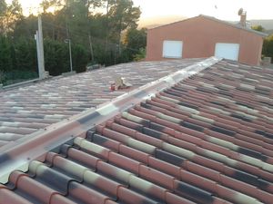 rehabilitación panel imitación teja